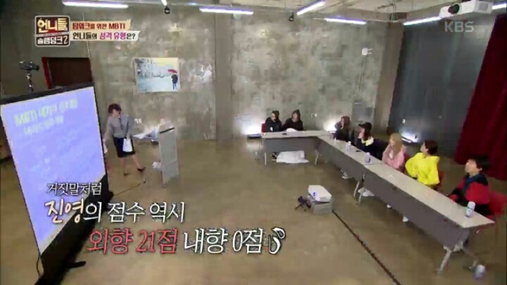 [언니들의슬램덩크2] 성격 유형 테스트에서 내향지수 0점 나온 소미&홍진영 | 인스티즈