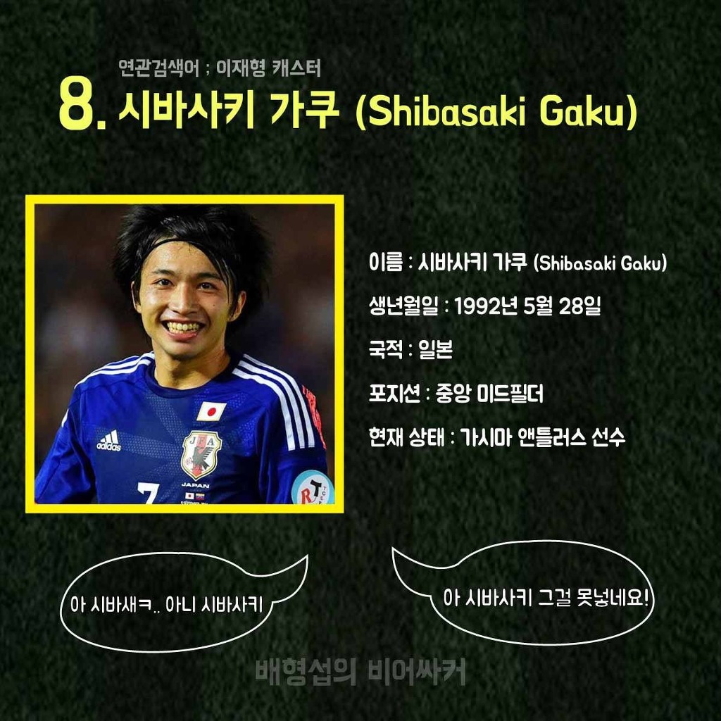 안느 선정 중계하기 어려운 축구선수 이름 베스트11 | 인스티즈
