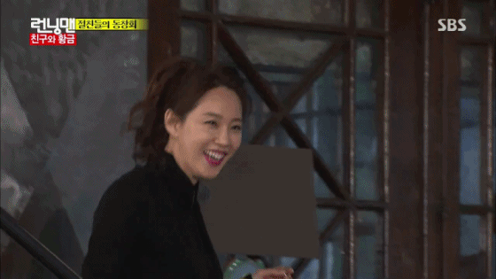 오현경 실물 본 런닝맨 멤버들 반응 움짤.gif | 인스티즈