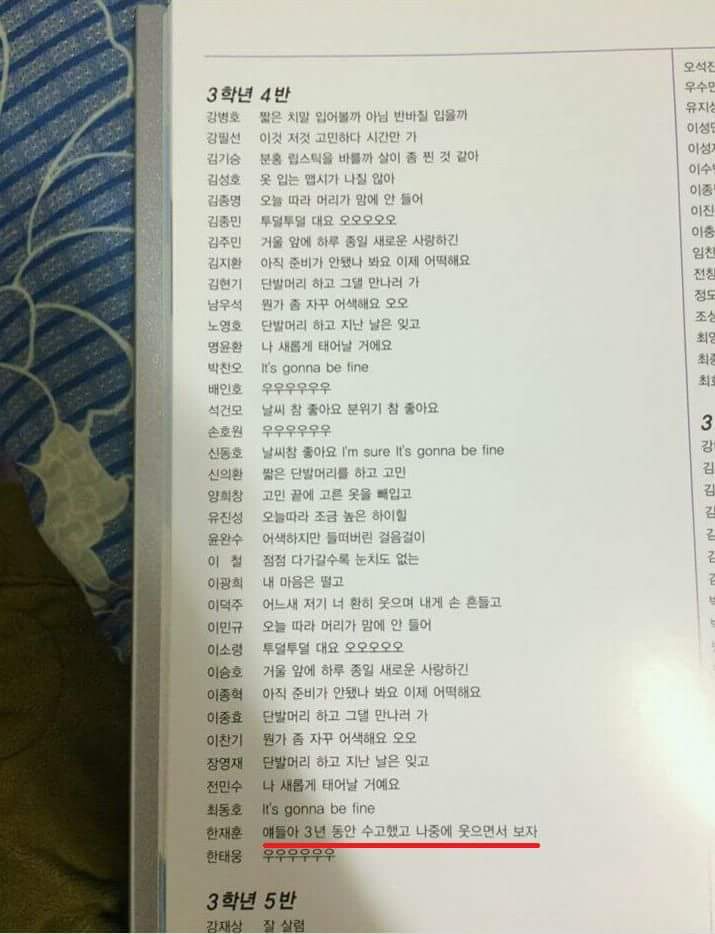 얘들아 3년 동안 수고했고 나중에 웃으면서 보자 반전 | 인스티즈