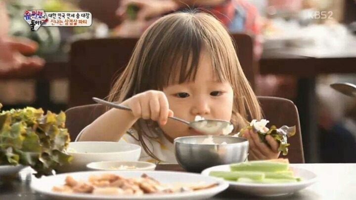 송아빠 따라하는 옆집아이 | 인스티즈