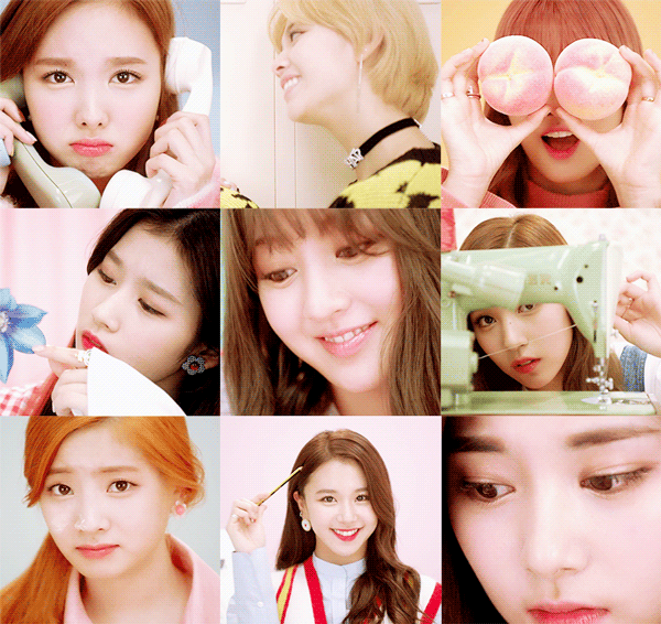 [twice] 트와이스 이번3집 TT 9분할짤.gif | 인스티즈