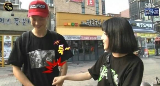 본인은 정품사고 여자친구는 짝퉁 사줬는데 길가다 생활의달인 (운동화 감별 달인)한테 걸림 | 인스티즈