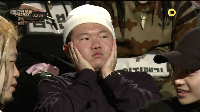 [쇼미더머니5] 원 얼굴에 진심으로 감탄한 면도.jpg | 인스티즈