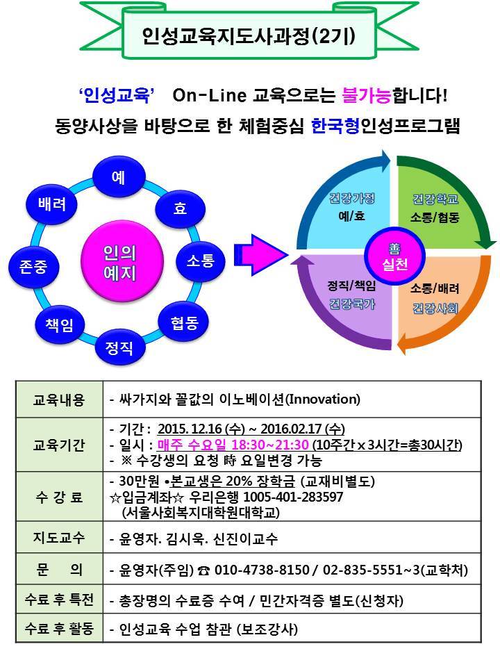 한국인성평생교육원 이미지