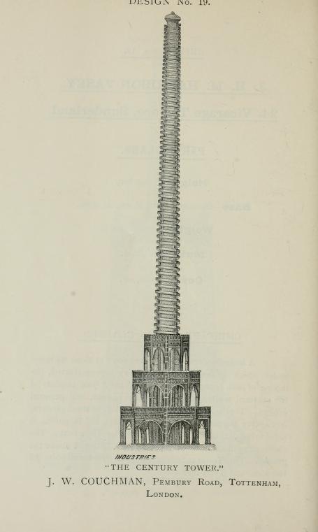 1890년 에펠탑 디자인 공모 경쟁작들 | 인스티즈