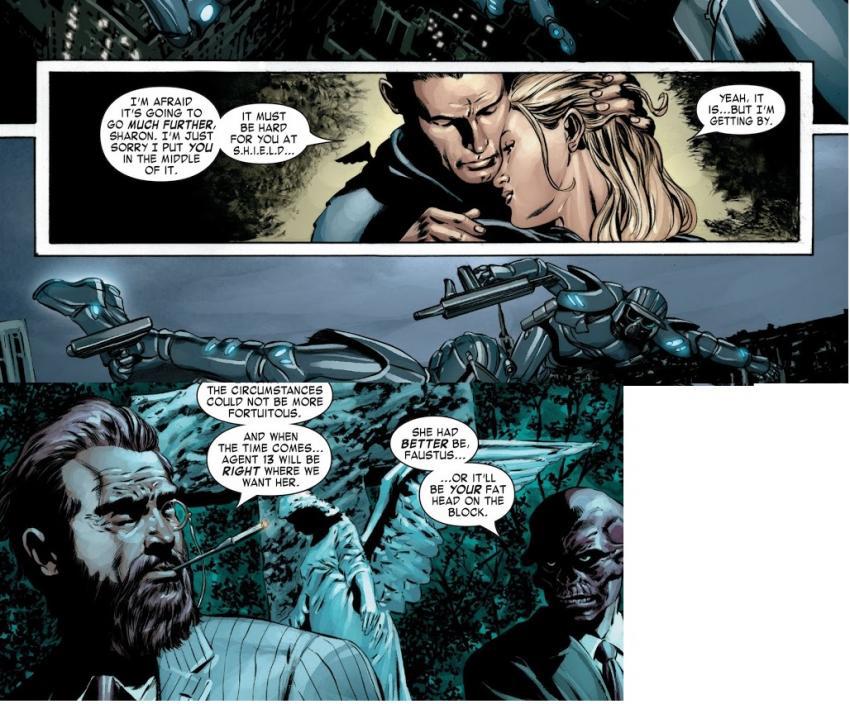 원작에서의 캡틴아메리카와 샤론카터 이야기 | 인스티즈