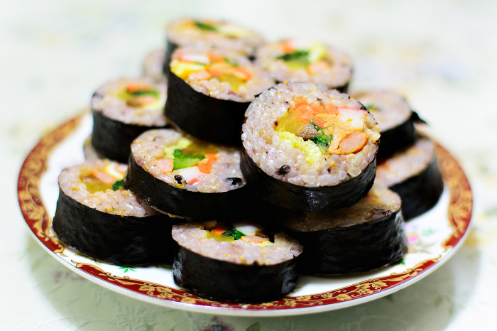 꼬다리김밥 이미지