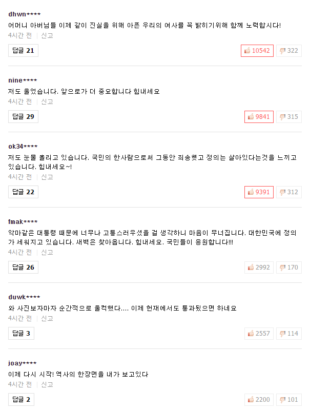 탄핵 가결 후 세월호 유가족 분들...jpg | 인스티즈