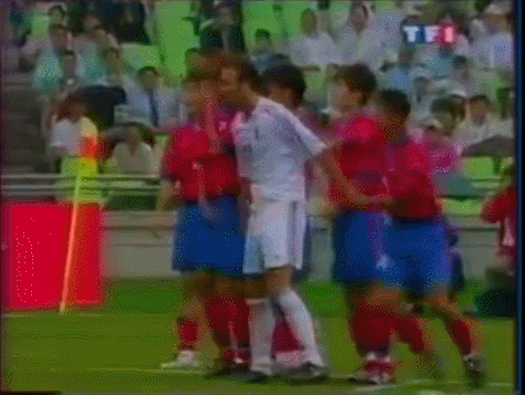 2001 컨페드레이션스컵 대한민국 vs 프랑스.gif | 인스티즈