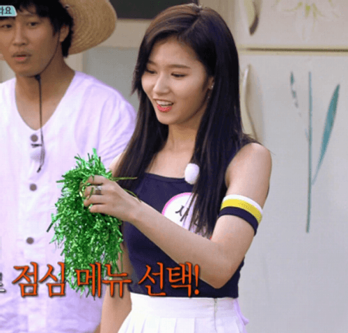 1박2일에 나온 사나.gif | 인스티즈