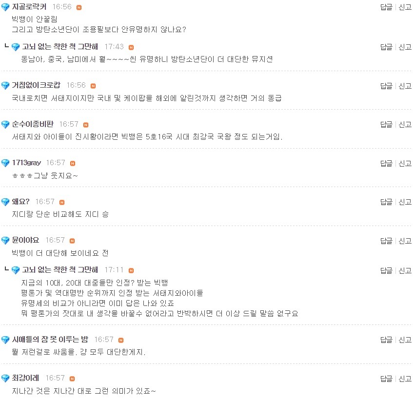 이제 서태지와 아이들과 비교되는 빅뱅 | 인스티즈