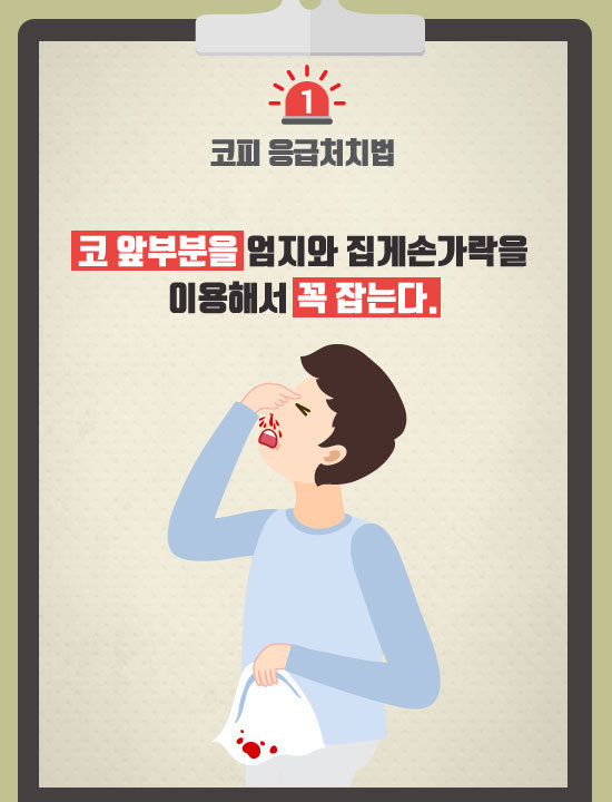 코피가 자주 나는 이유, 응급처치와 예방법 | 인스티즈