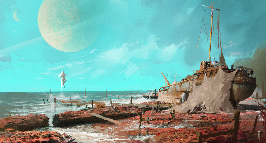 배경의 이해도가 높아야하는 컨셉 아티스트 Ismail Inceoglu | 인스티즈