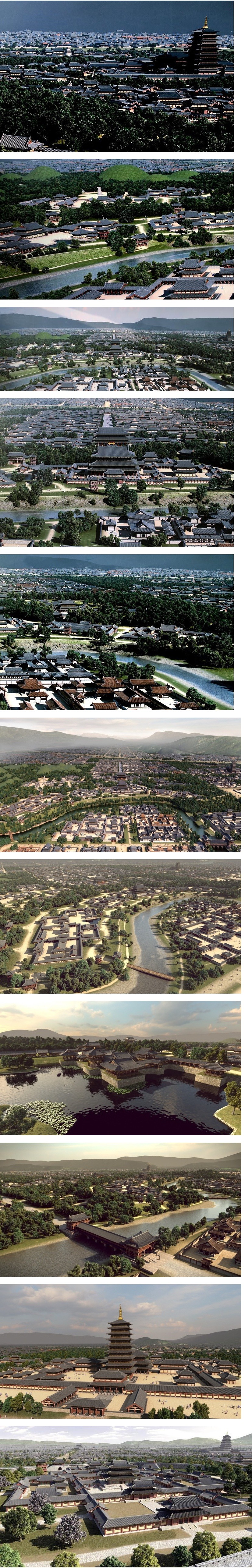 1300년 전 신라 경주 시내 복원 CG | 인스티즈