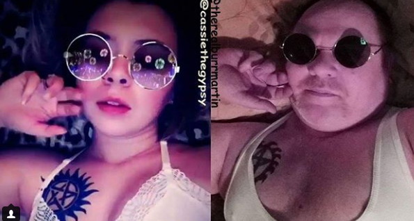 딸을 따라하는 아빠... | 인스티즈