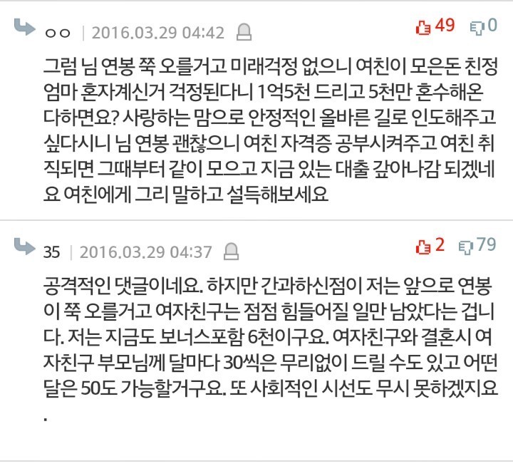 글추가합니다)서른 넘고도 철없는 48차원 여자친구+댓글들 | 인스티즈