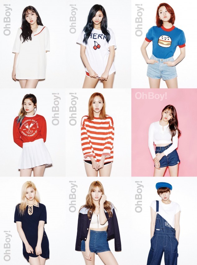 [트와이스] 1주년 기념 멤버 단체 짤 모음.jpg | 인스티즈