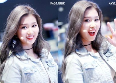 사나 비주얼에 대한 오해.gif | 인스티즈