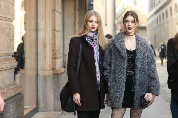 [이리나샤크외] 모델들의 개성있고 다양한 길거리 패션 모집 | 인스티즈