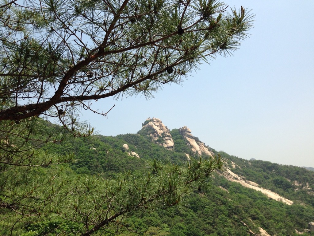 북한산 전경 이미지