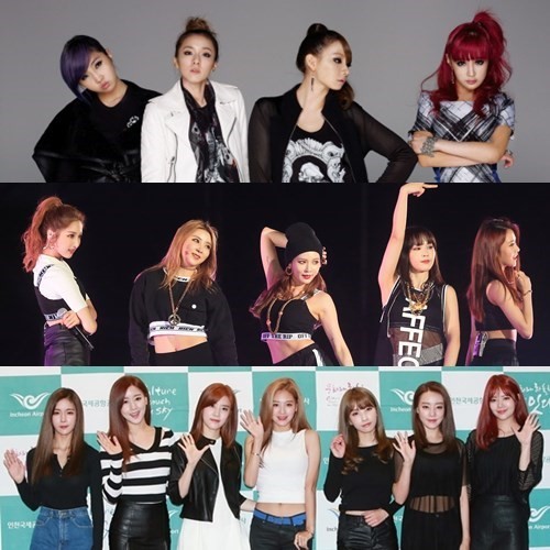 2NE1·포미닛·레인보우..2016년, 걸그룹 7년차 징크스의 해 | 인스티즈