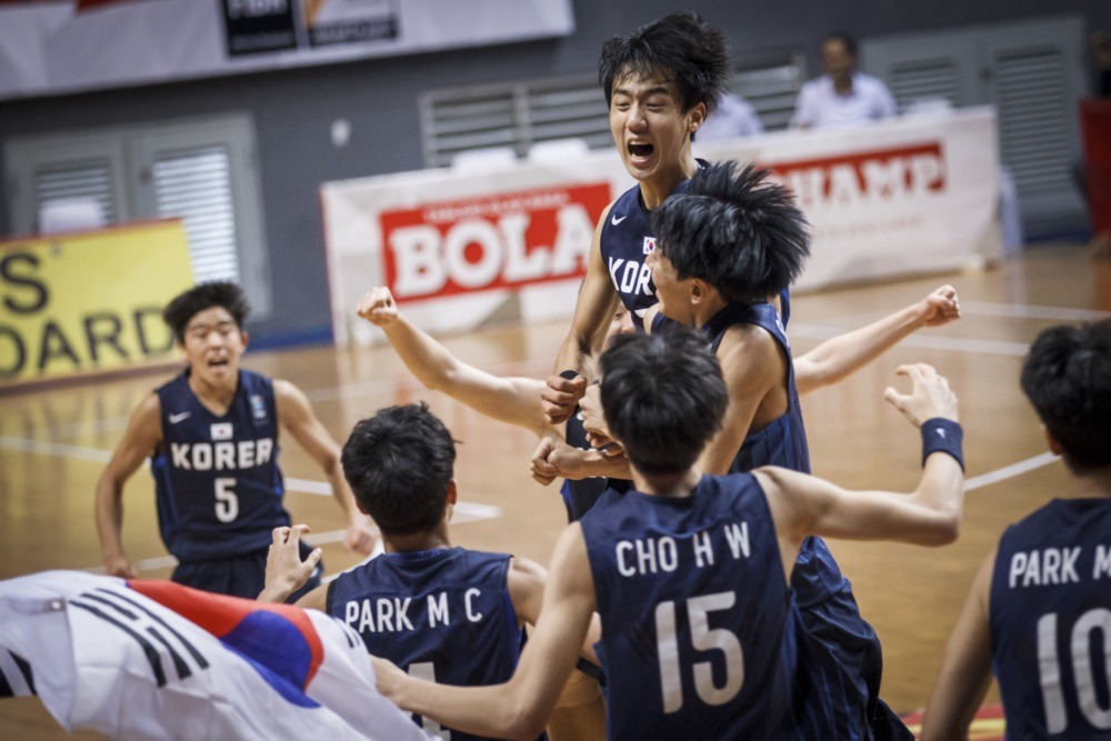 [FIBAASIA] U-16 챔피언쉽 대한민국 우승!!! | 인스티즈