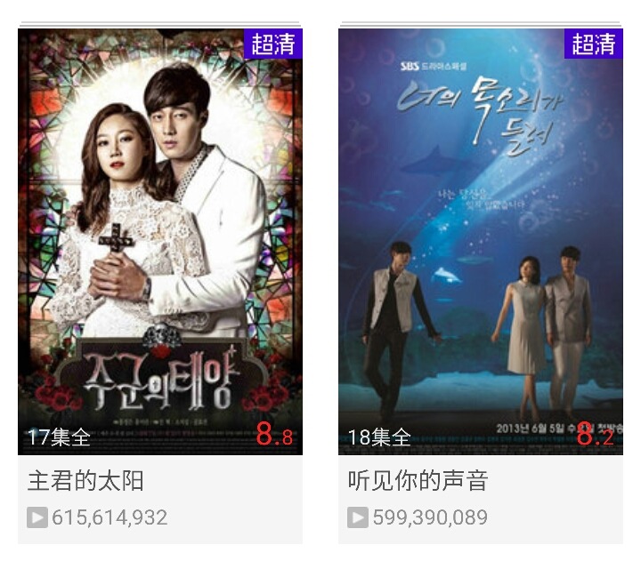 중국 최대 동영상 사이트의 한국 드라마 조회수 탑10 (feat.사스가대륙) | 인스티즈