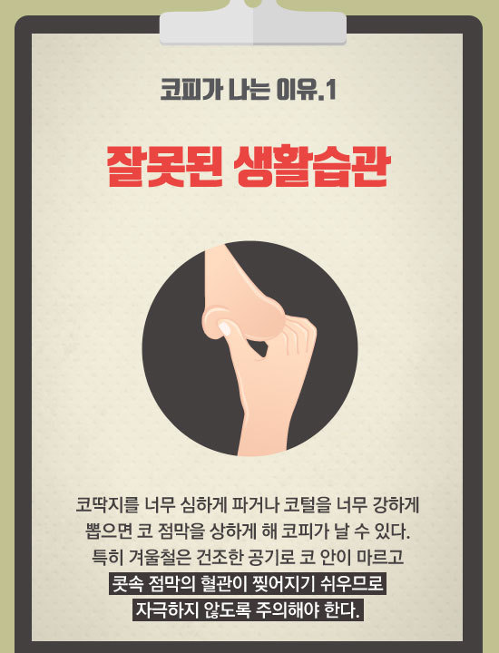 코피가 자주 나는 이유, 응급처치와 예방법 | 인스티즈