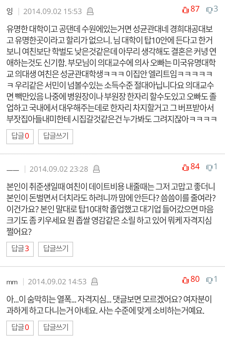 여자친구의 과소비 | 인스티즈