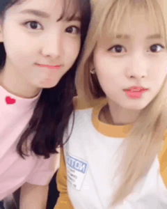[트와이스] 나연이의 복숭아 화관이 부러운 모모링 ㅎㅎ | 인스티즈