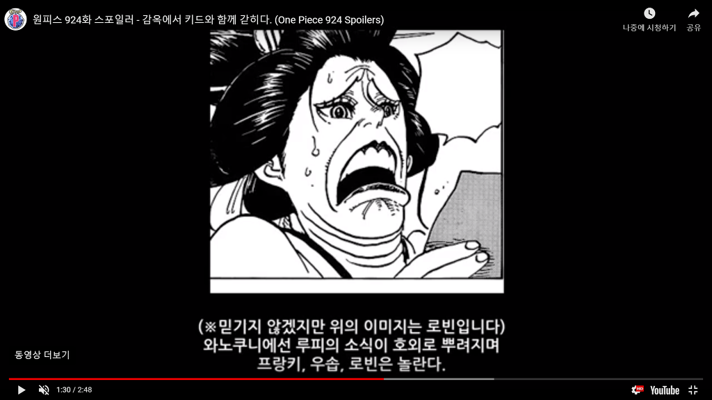 [원피스] 아나타와... 니코 로빈상 데쓰네? (당신 니코 로빈씨 입니까?) | 인스티즈