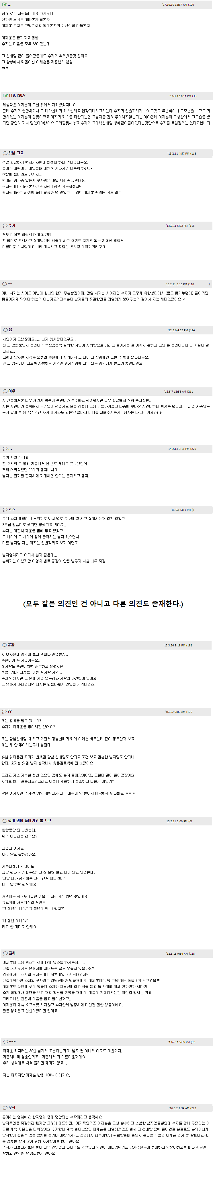 술에 취한 여자 주인공을 구하지 않은 남자 주인공 | 인스티즈