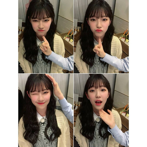 약속회 응모를 고민하다 프로미스 나인 백지헌 | 인스티즈