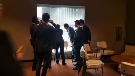 문대통령 유엔 총회 청와대 B컷 ㄷㄷ | 인스티즈