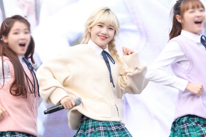 금발이 잘어울리는 오마이걸 미미 | 인스티즈