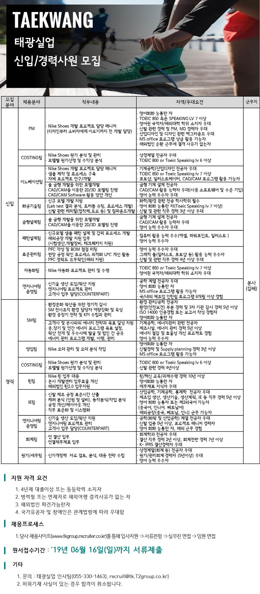 (주)태광실업 이미지