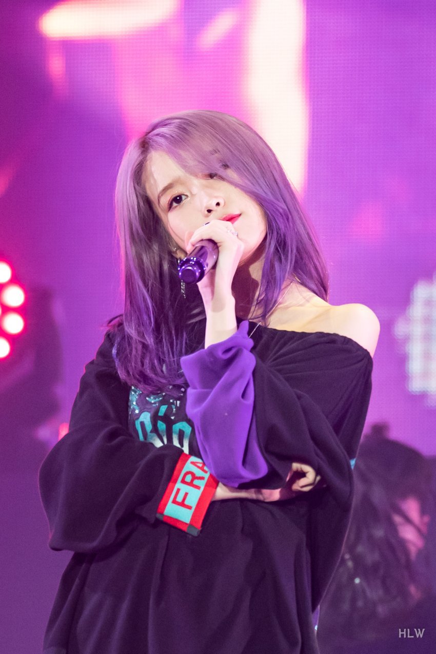 보라색 머리 아이유.jpg | 인스티즈