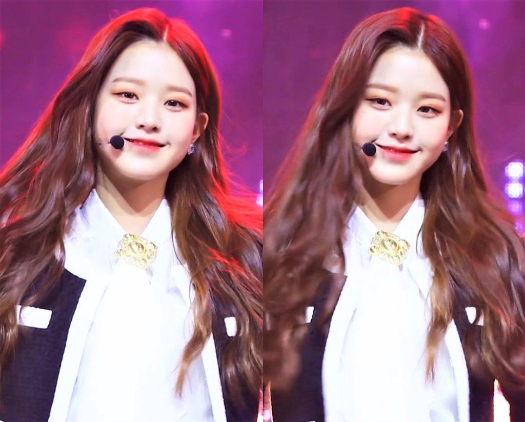 데뷔한지 한달도 안된 15세 모태 센터 원영이의 표정연기.gif | 인스티즈