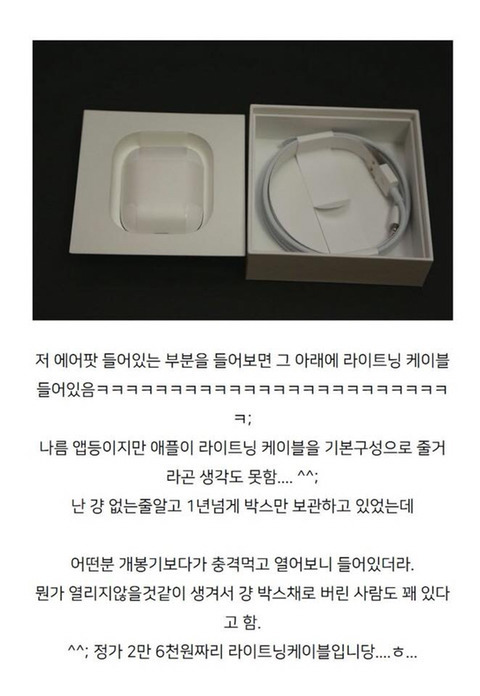 에어팟 산 사람들이 의외로 많이 버리는 것 | 인스티즈