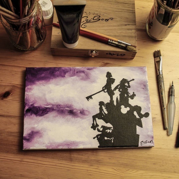 밤이 되면 밝아지는 풍경그림 ....jpg | 인스티즈
