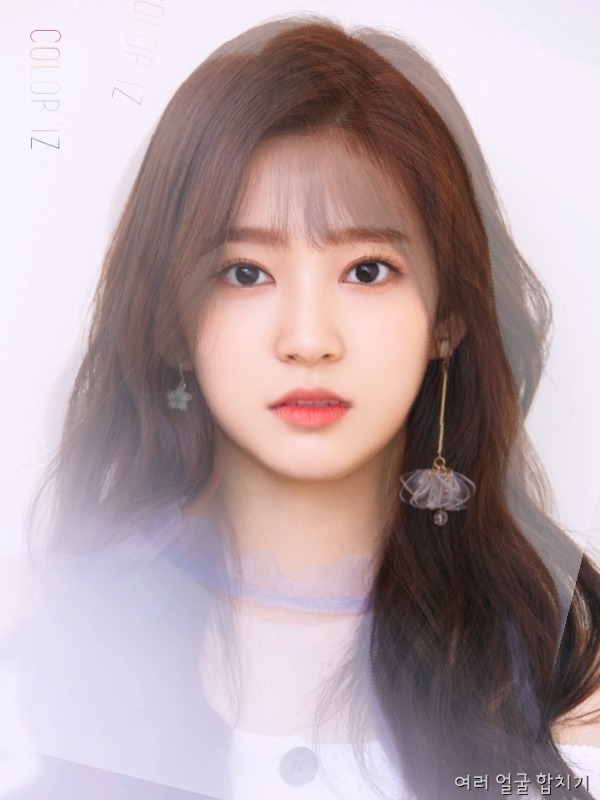 아이즈원 멤버들 얼굴을 합해보았다.jpg | 인스티즈