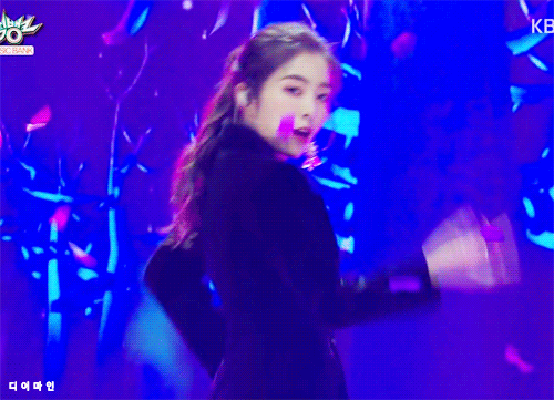 머리묶은 뮤뱅 아이린.gif | 인스티즈
