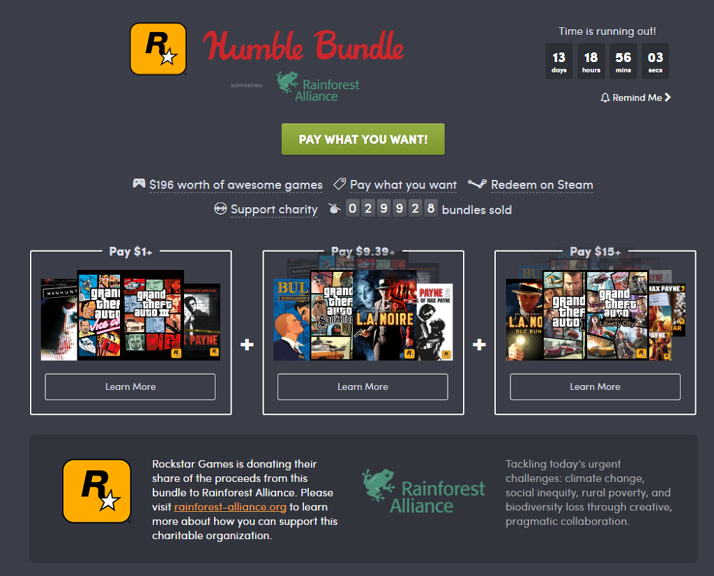 [게임세일] 험블번들 - Humble Rockstar Games Bundle | 인스티즈
