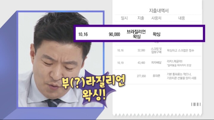 오늘자 영수증 tmi를 들어버린 김생민.gif | 인스티즈