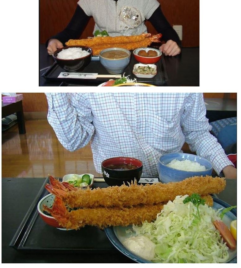 한국에서는 보기힘든 일본 왕 새우 튀김 | 인스티즈