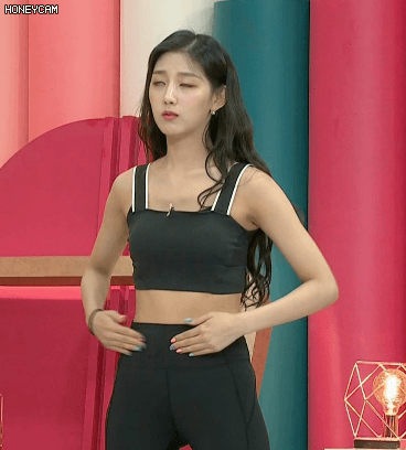 러블리즈 정예인 레깅스 필라테스 | 인스티즈