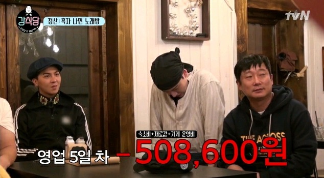 강식당 6일치 총 정산 | 인스티즈