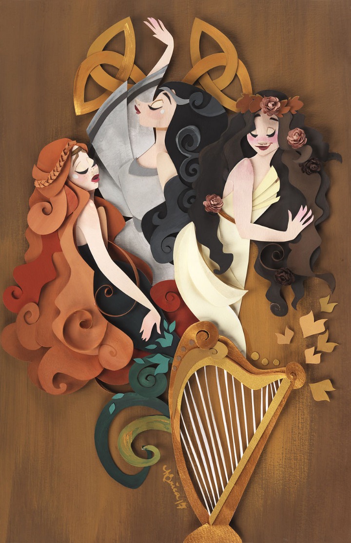 종이로 만든 영화 속 주인공들.jpg | 인스티즈