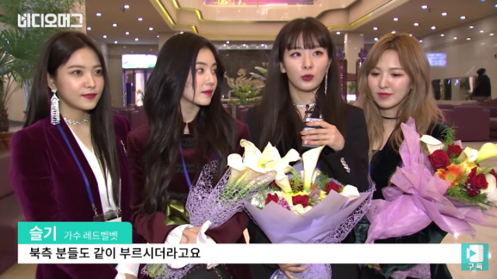 레드벨벳 평양 공연 후 인터뷰 전문 | 인스티즈